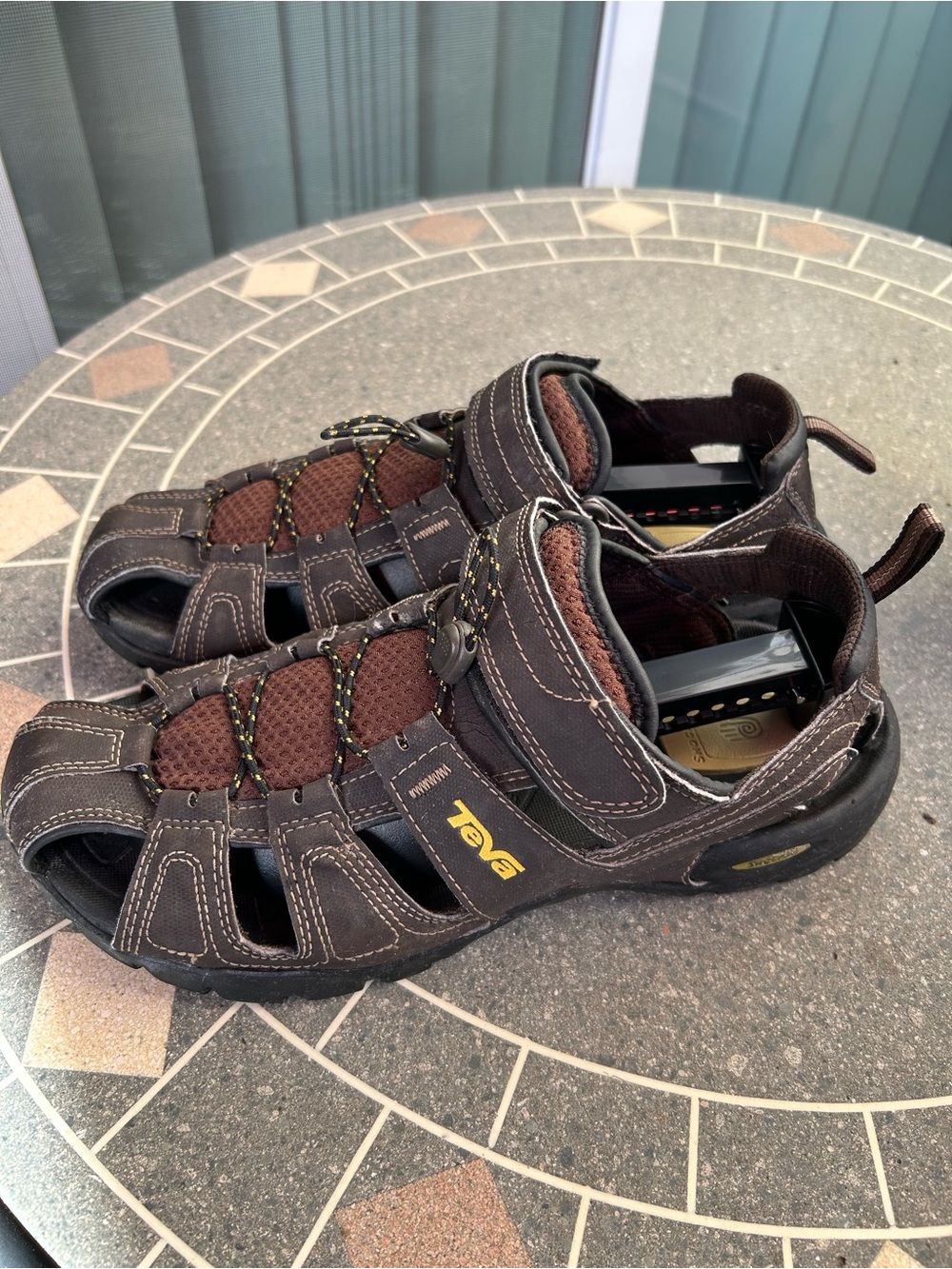 Teva Forebay Men's Size 9 Turkish Coffee  Water Sport Hiking Sandals 1001116
